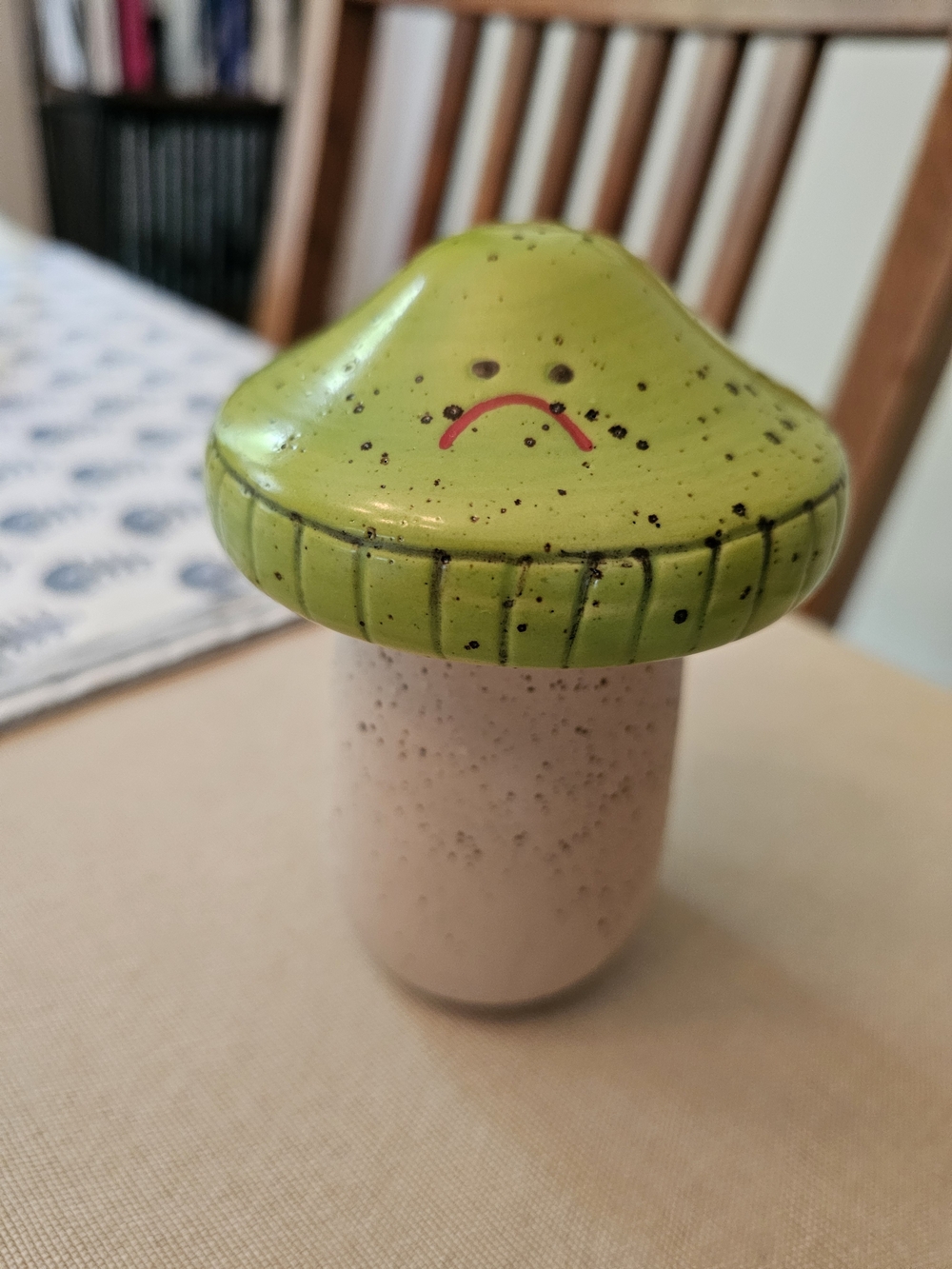 NWOT Urban Outfitters Sad Mushroom Stash Jar - Picture 2 of 10